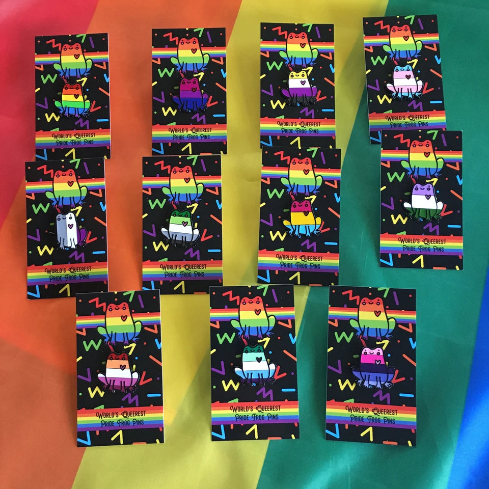 LGBTQIA+ Enamel Pins